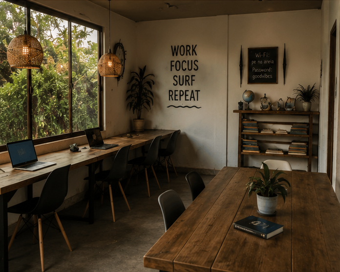 Coworking area